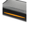 Global Double Billfold Carbon/Papaya