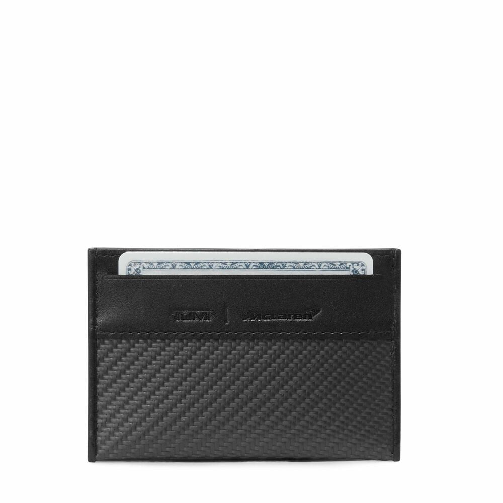 Tumi I McLaren Slim Card Case Carbon/Papaya