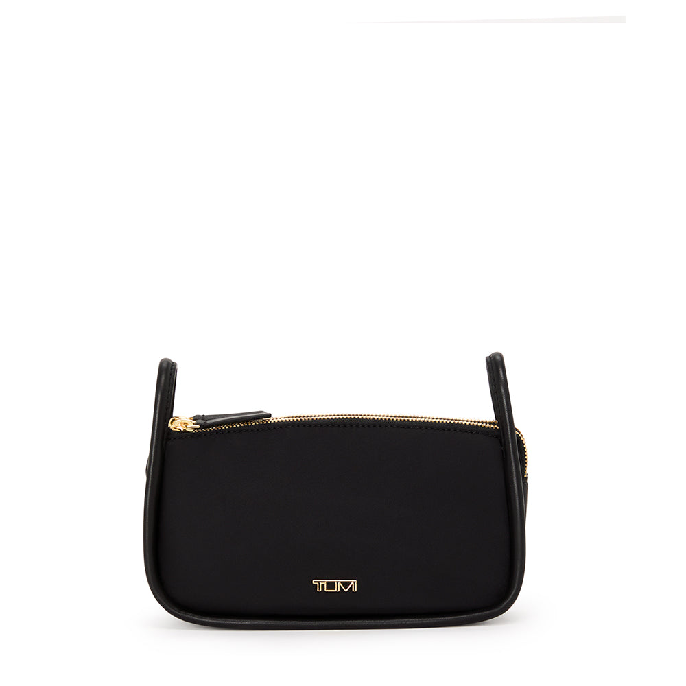 Voyageur Brenn Small Cosmetic Pouch Black/Gold