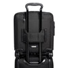 Small Compact 4 Wheeled Brief Black