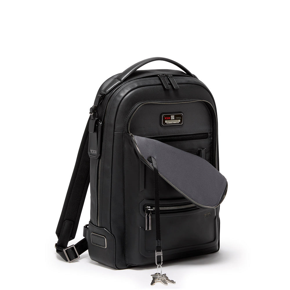 Tumi Harrison Bradner Backpack Black Bombe