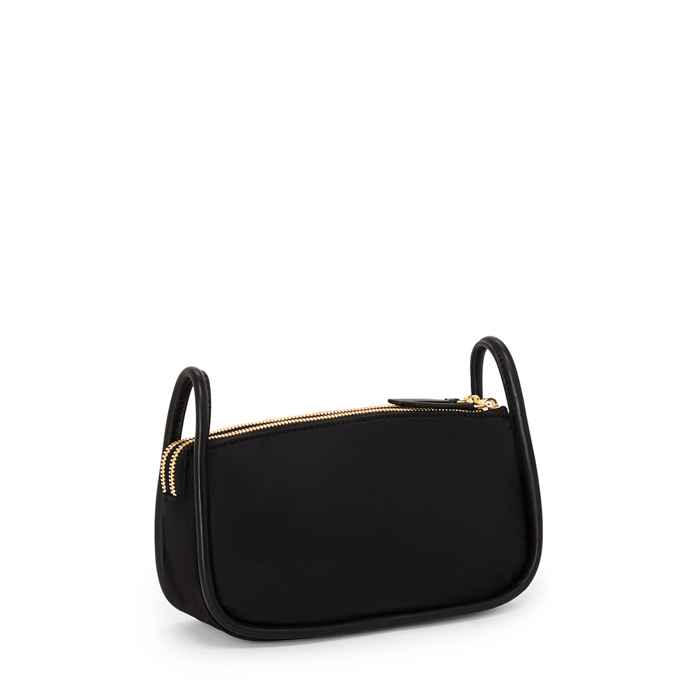 Voyageur Brenn Small Cosmetic Pouch Black/Gold