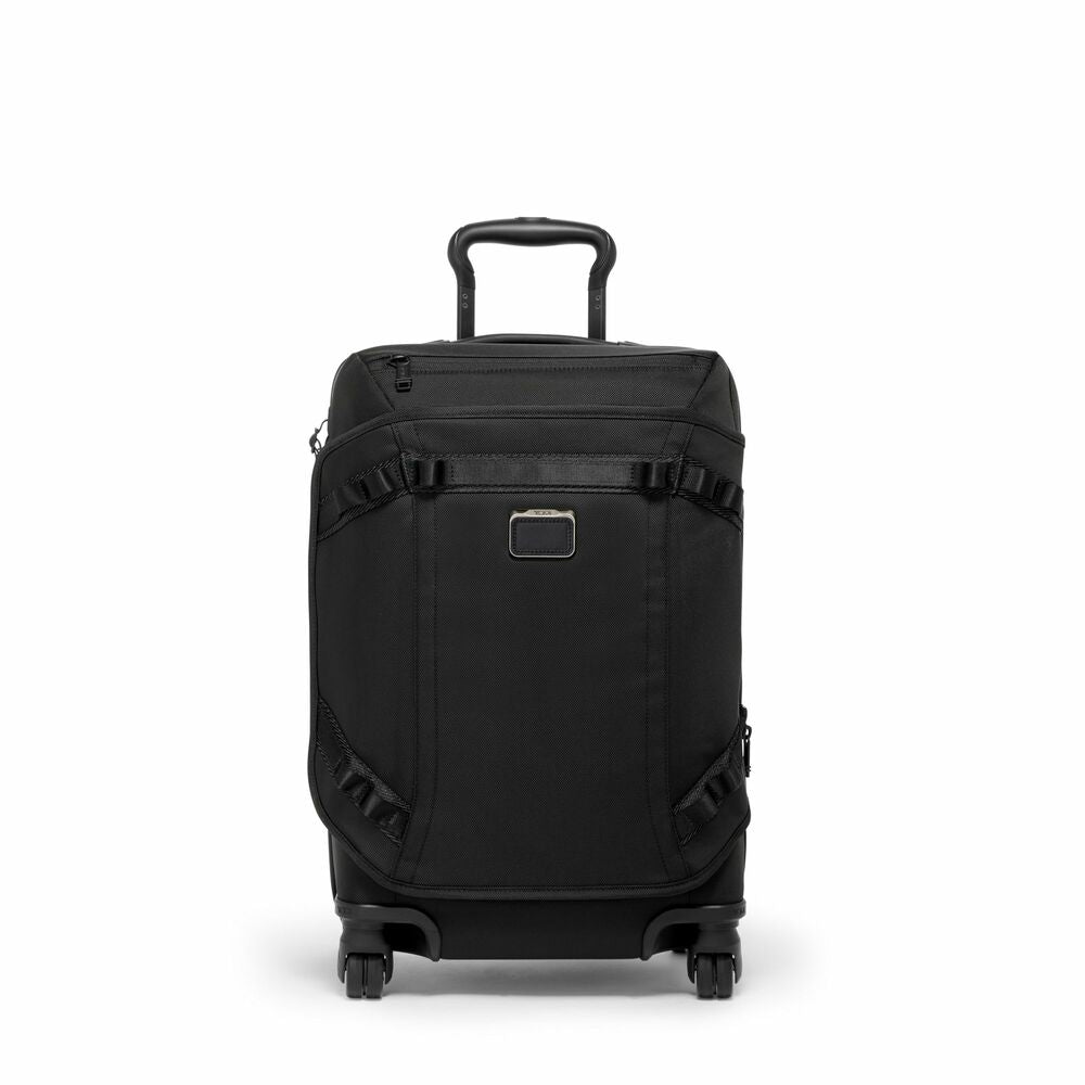 Alpha Bravo International Front Lid Expandable 4 Wheels Carry-On Black