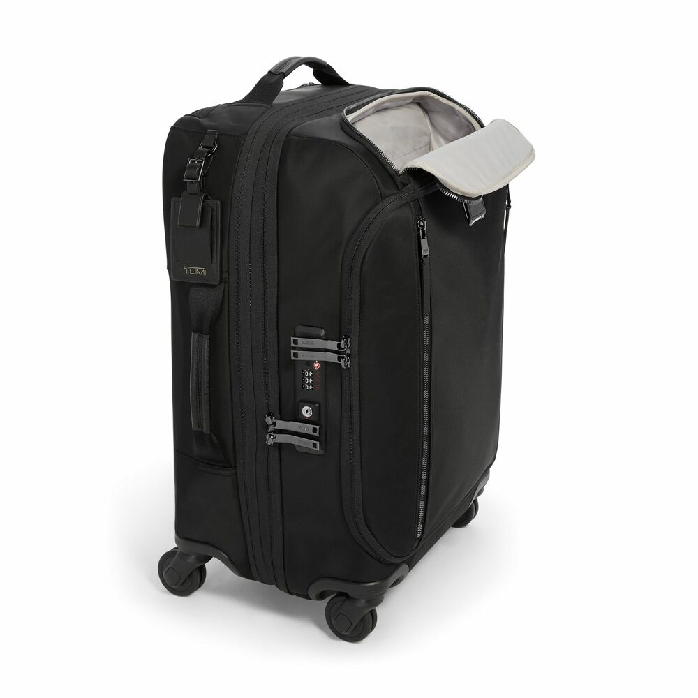 Voyageur Leger International Expandable Carry-On Black/Gunmetal