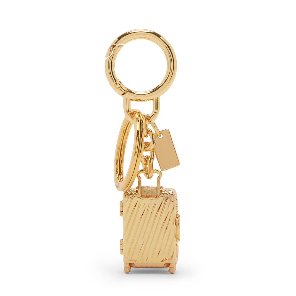 Key Fobs 19 Degree Luggage Key Holder and Charm Gold