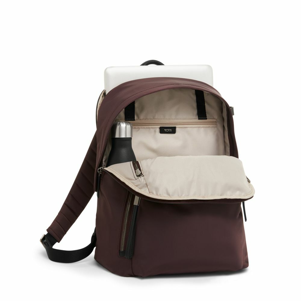 Voyageur Halsey Backpack Deep Plum