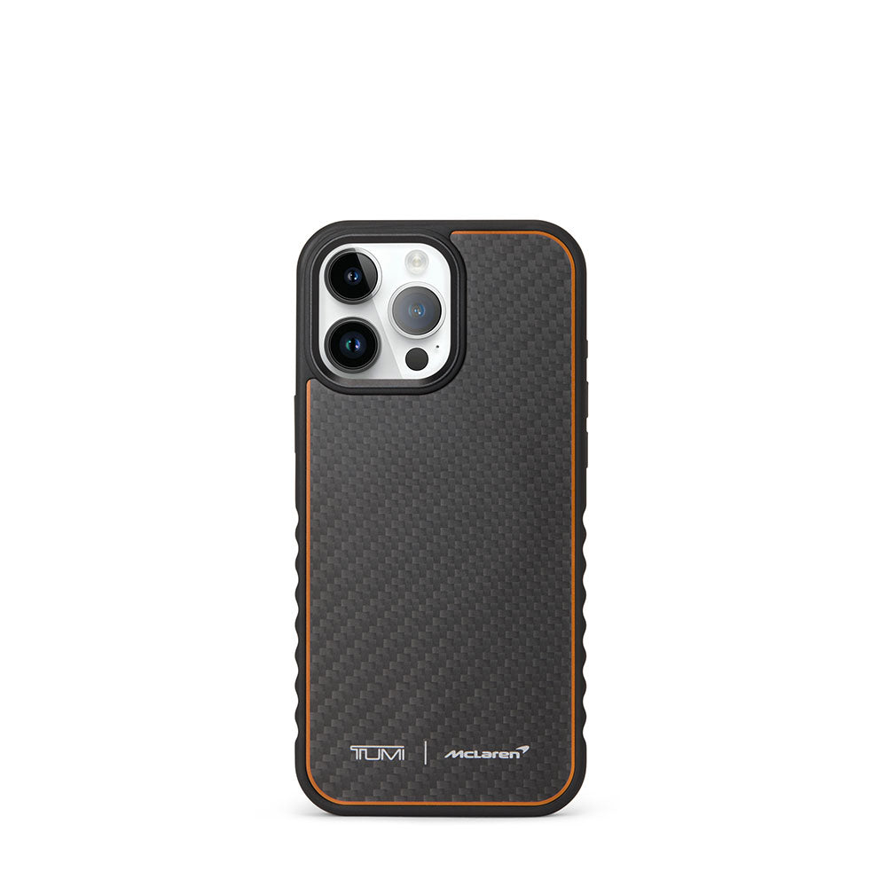 TUMI I McLaren MS Carbon Iph 16 Pro Max Carbon/Papaya