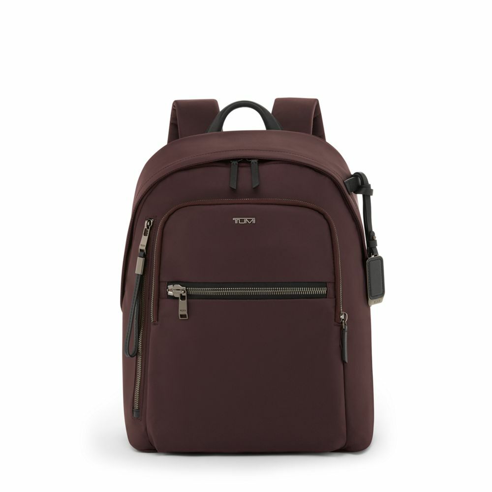 Voyageur Halsey Backpack Deep Plum